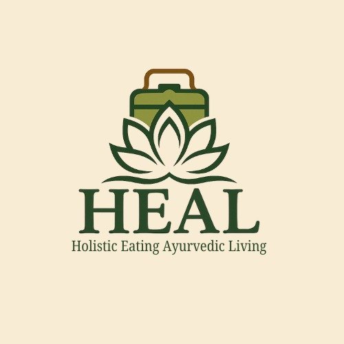 Heal Tiffin logo with background color
